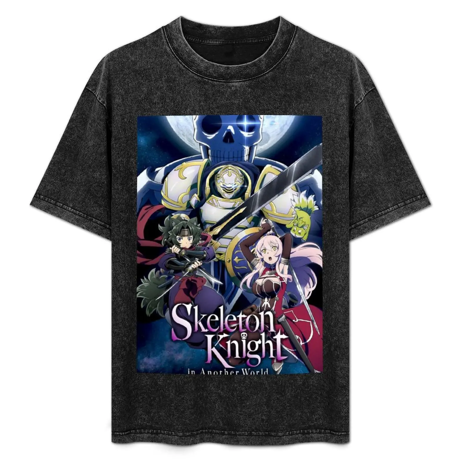 

skeleton knight in another world T-Shirt Outdoor Working T-Shirt