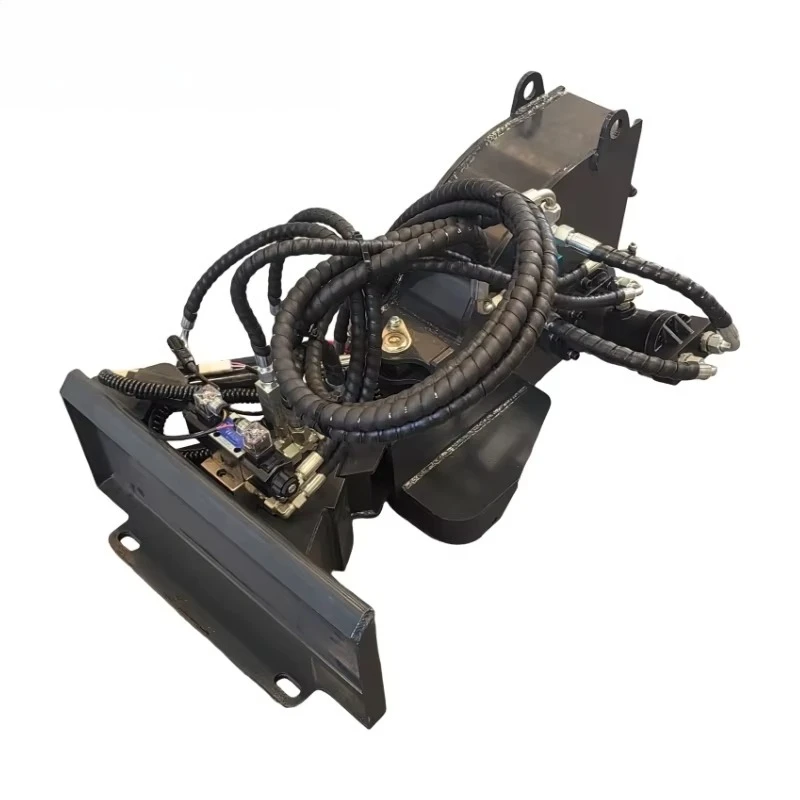 Smooth Operation Stump Crusher with Anti Blocking Structure for Mini Skid Steer Loader