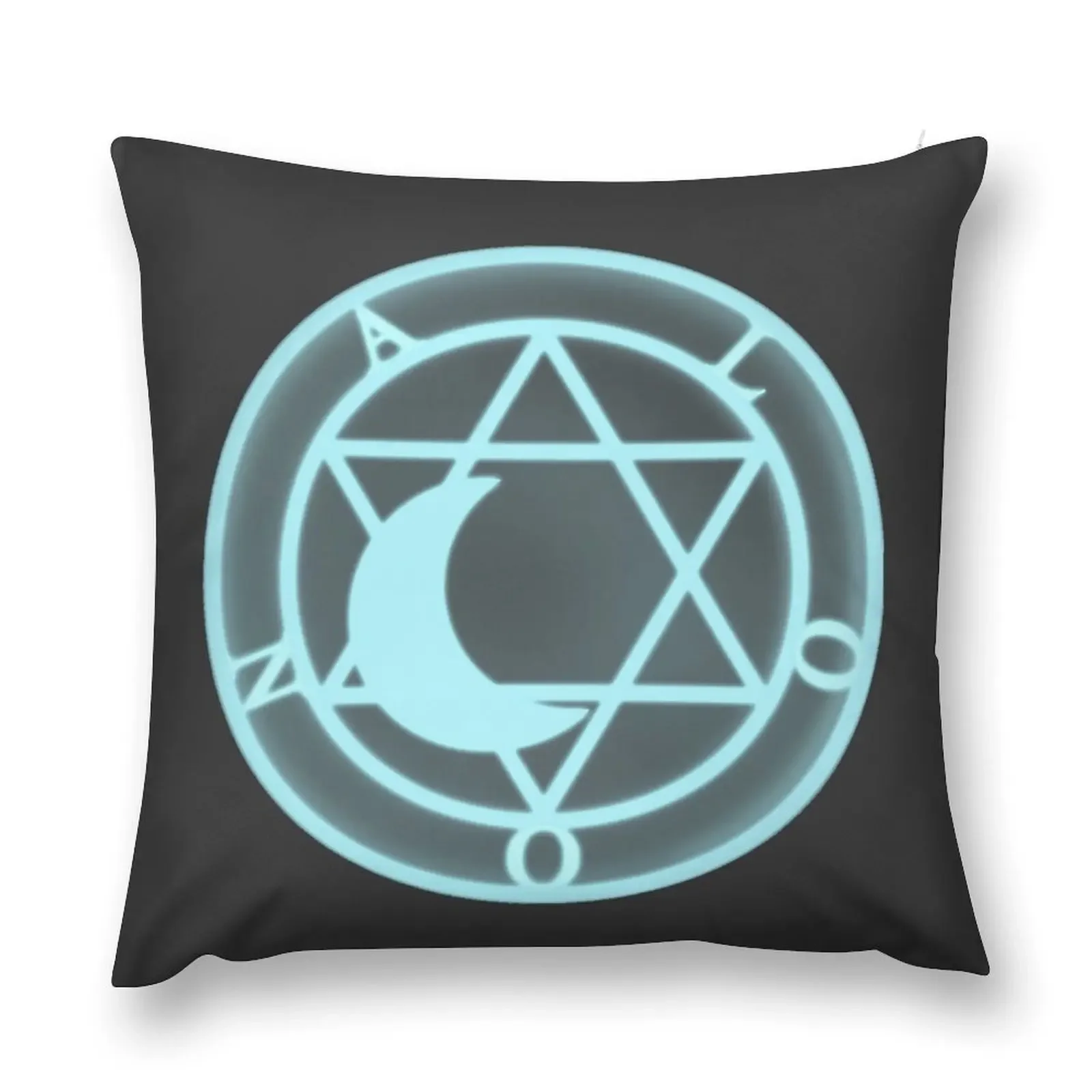 Loona Summoning Circle - KattaluArt Throw Pillow Pillows Aesthetic Embroidered Cushion Cover pillow