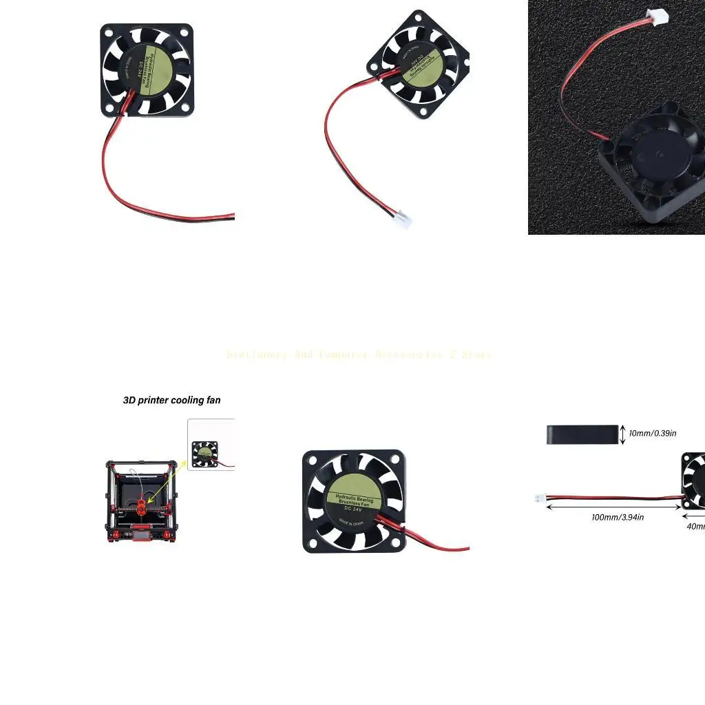 

Printer Upgraded Printing Cooling Fan 40x40x10mm for 2.4 Printer