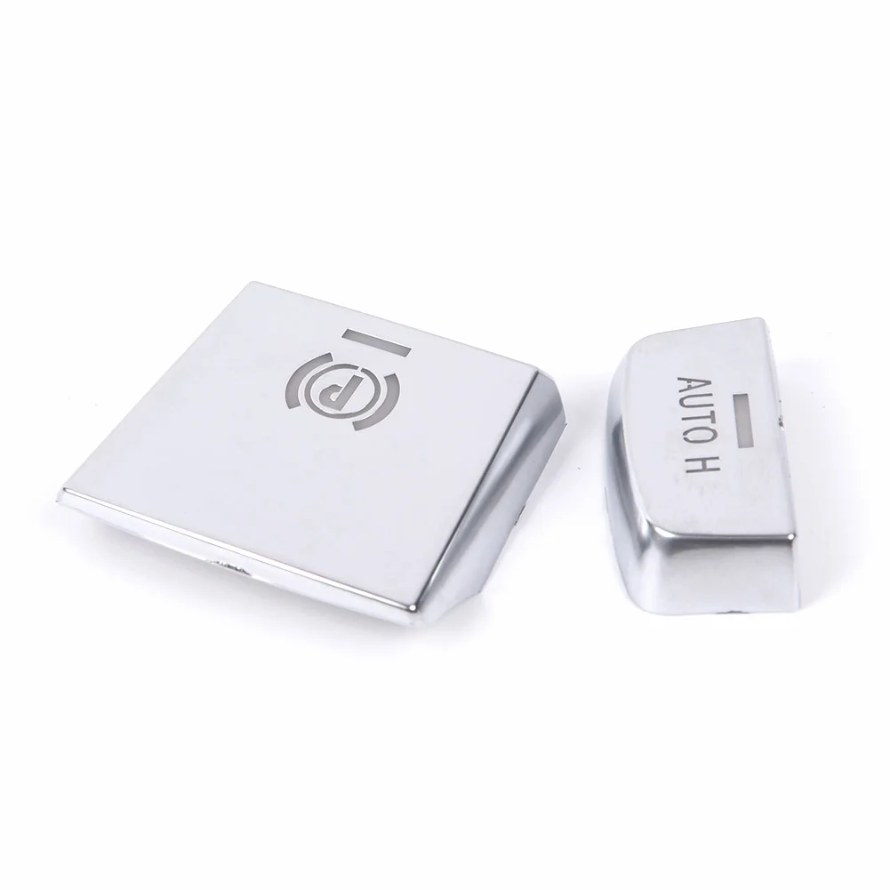 Hold ABS Chrome 2pcs Button Brake 2011-2017 F10 F07 F01 X3 F25 X4 F11 15 X5 X6 Set Auto High Quality Accs Part