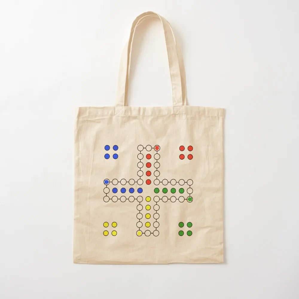 

Ludo Board Tote Bag canvas shopping bag female bag tote ecological bags Canvas Tote