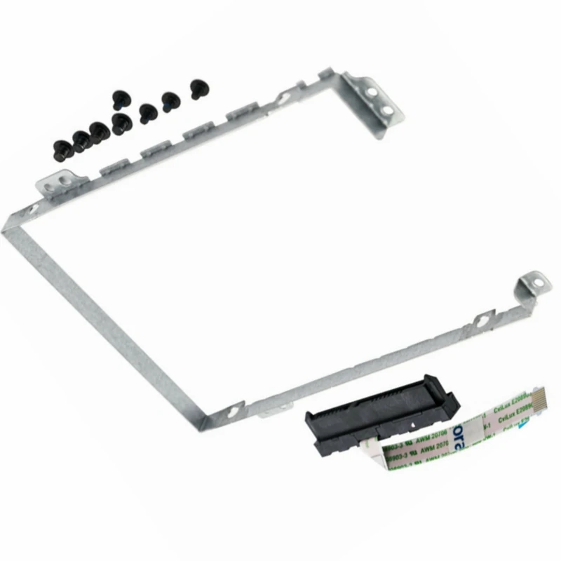 For Lenovo Legion Y720 Y720-15IKB SATA Hard Drive HDD/SSD Caddy + Cable HDD Tray Drive HDD Connector Bracket Cable + screws