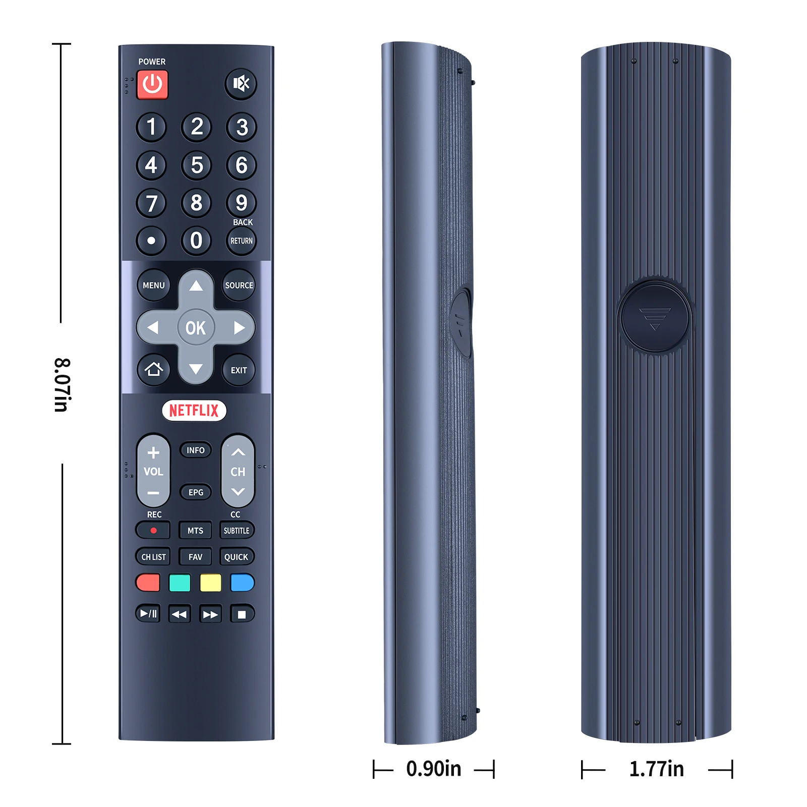 Новый пульт дистанционного управления для телевизора RCA RNSMU5536 RNSMU5836 RNSMU7036 RNSMU5036 RNSMU4336