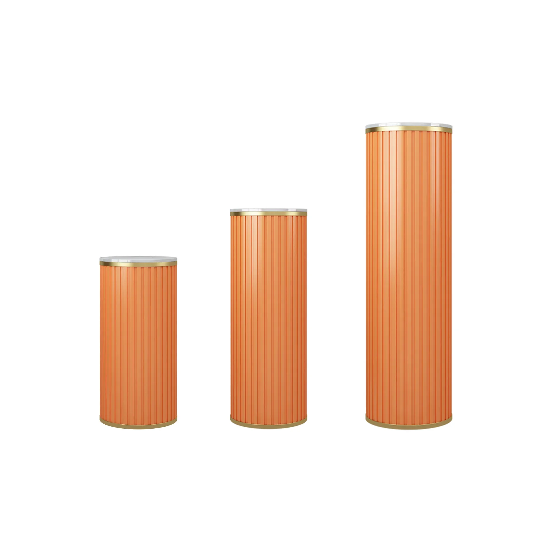 Slate flower stand, light luxury living room side cabinet, floor-to-ceiling high-end hotel display stand