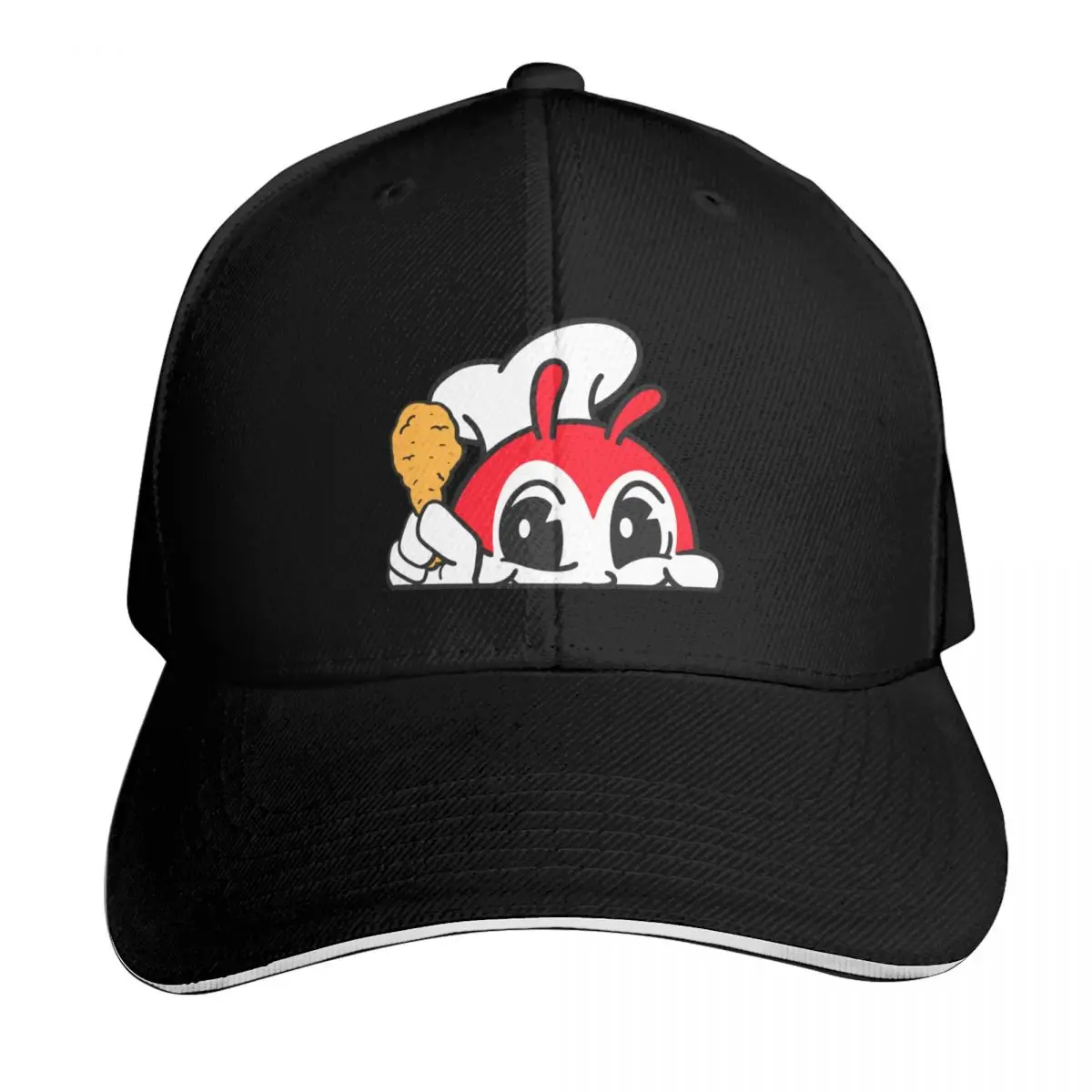 JOLLIBEE PEEKING CUTE CHICKEN JOY FILIPINO STICKER Baseball Cap Gift for Him Her Casual Daily Wear Quick Dry Performance