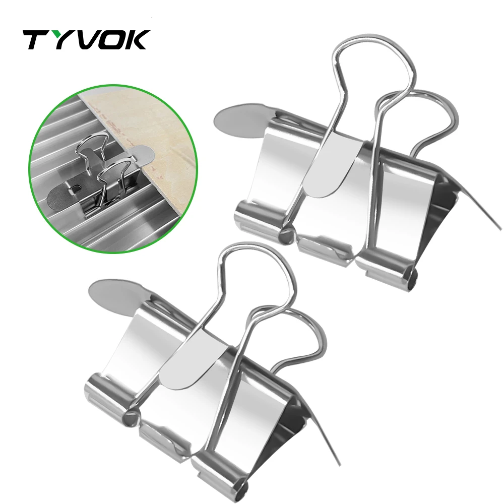 Tyvok Laser Engraving Flexible Honeycomb Plate Clamp 2/4/8/16Pcs Honeycomb Laser Bed Binder Clips for Home School Office Storage