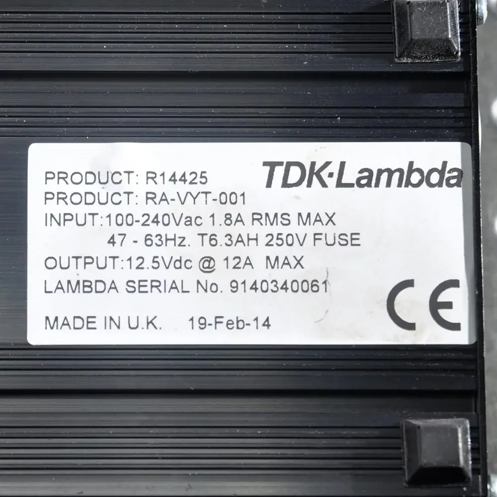 Used PSU-12-150 R14425 RA-VYT-001 Power Supply Used