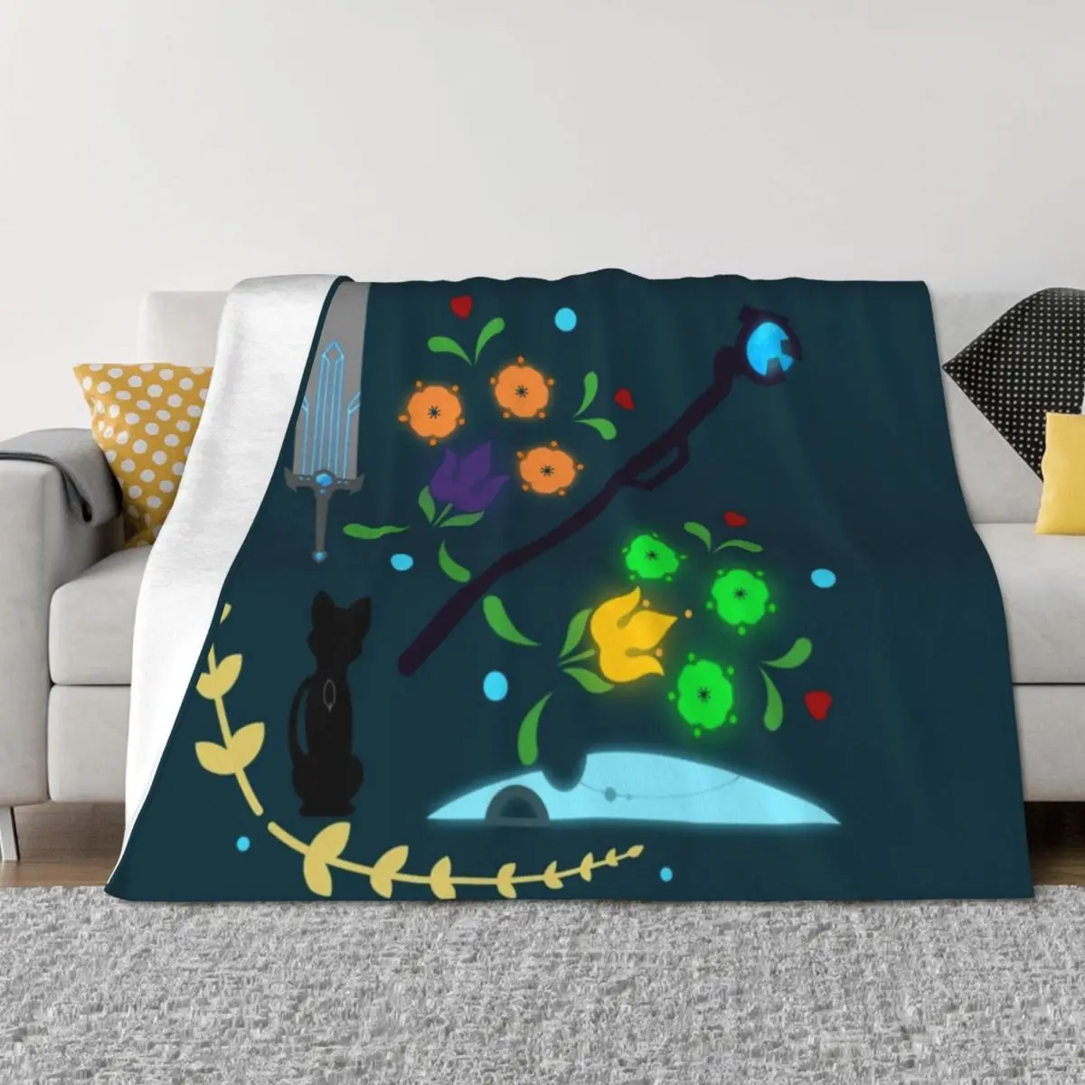 

Become Throw Blanket christmas gifts sofa bed Soft Big Beautifuls Blankets