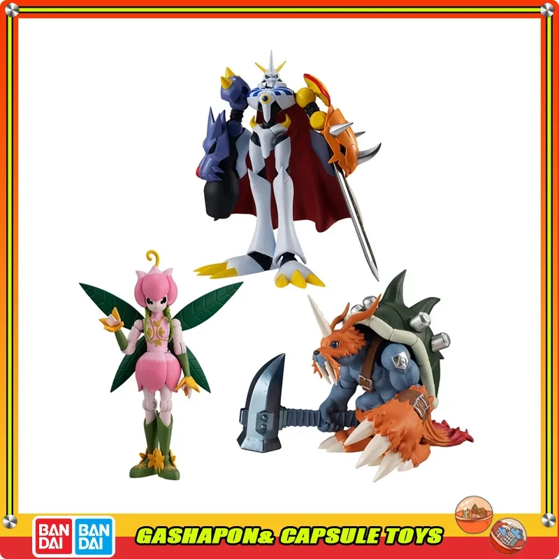 

BANDAI Digital Monster Action Figures Model Omegamon Lilimon EX CASHAPON Collect Ornaments Official Genuine Cute Collectible Toy