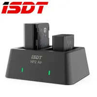 ISDT NP2 Air 25W Mix-Dual Channel Charger for SONY Digital Imaging Equipment NP-BX1 NP-FZ100 NP-FW50 Battery