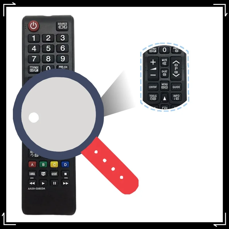 Universal TV Remote Control AA59-00603A Compatible with ME55B MD55B MD40B LH46UEAPLGC Direct Use Electronic Appliance Remote