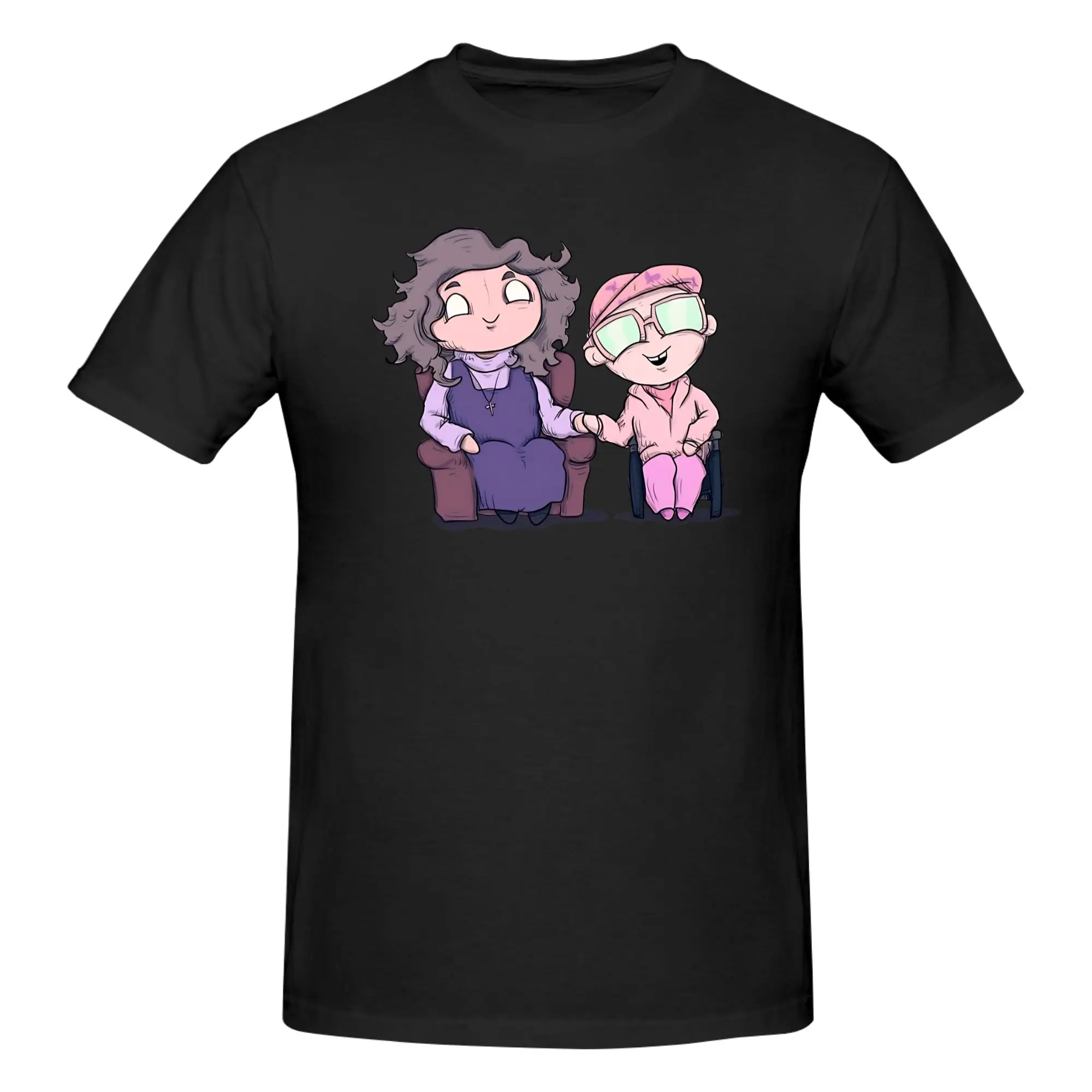 1 Piece Pure Affection Graphic Funny 100% Cotton T-Shirt Nana Mother's Day Tops Tees For Men