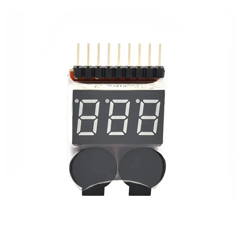 Beep sound/aviation model lithium battery tester/battery level display/low-voltage alarm/over discharge protector/1S-8S