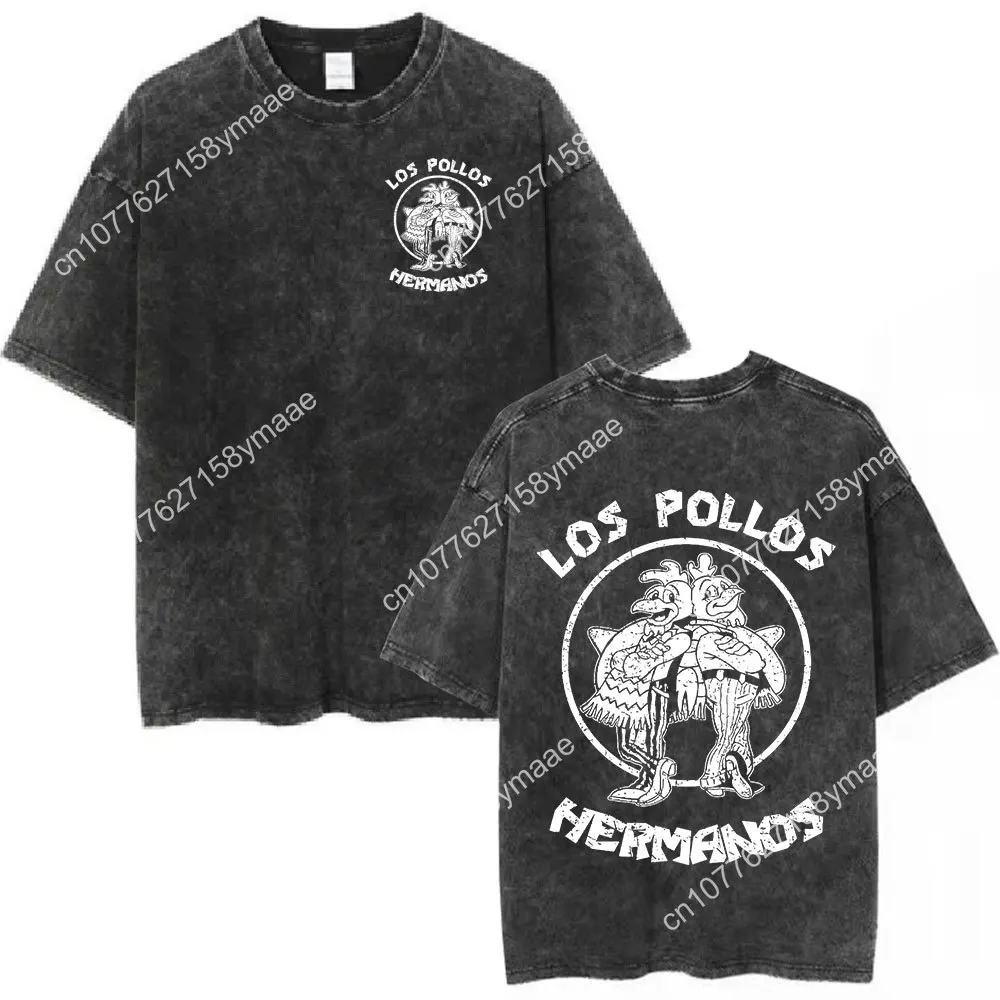 Heisenberg Breaking Bad Vintage ล้าง T เสื้อ Better Call Saul กราฟิกพิมพ์เสื้อยืดผู้ชายผู้หญิงผ้าฝ้ายแขนสั้น Tee