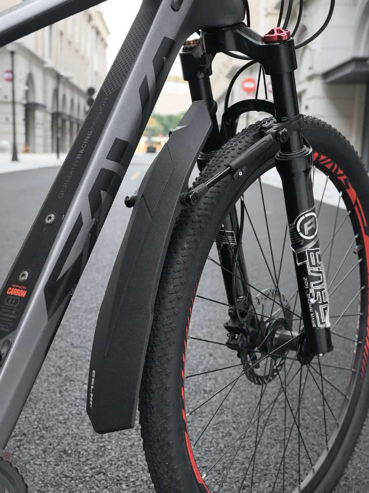 Bicycle Mudguard Mountain Road Bike Mudguard Adjustable Quick Release PP+Nylon Bicycle Mudguard Bike Parts