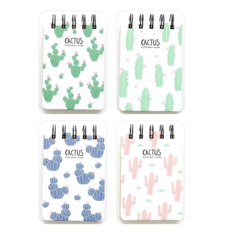 

Creative Cactus Series Coil Daily Memos Notebook Mini Pocket Planner School Supplies Gift