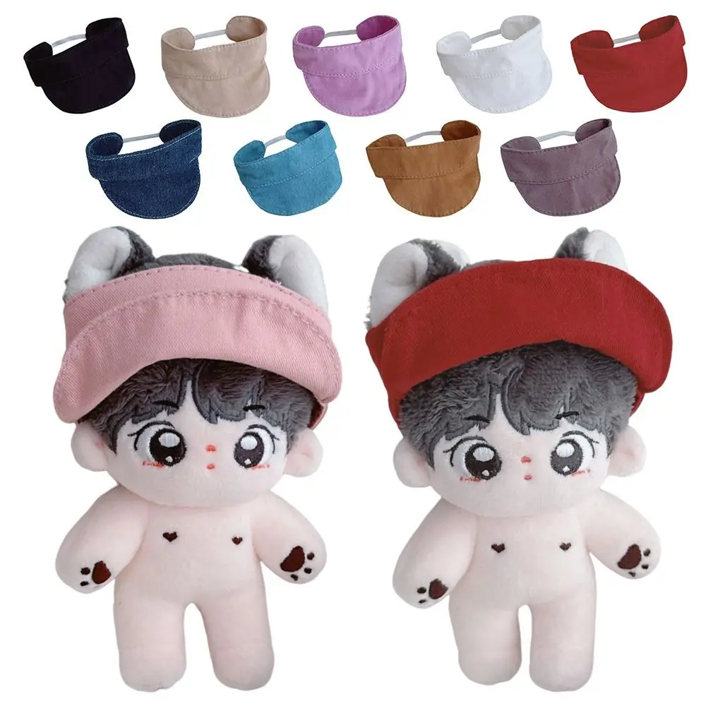 

Fashion 10cm Doll Peaked Cap Party Style Cotton Material Doll Outfit Cute Design Doll Hat Doll Display