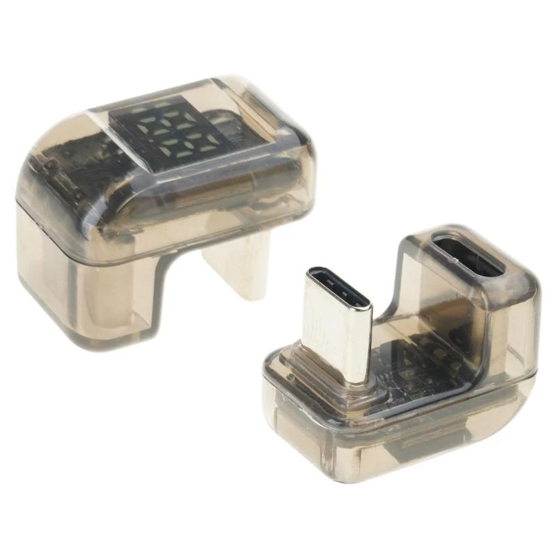 180 Degree USB C Adapter U Shape Type C Male to Female Digital Display Adapter 40Gbps Data Transfer PD 140W 8K 60Hz Video