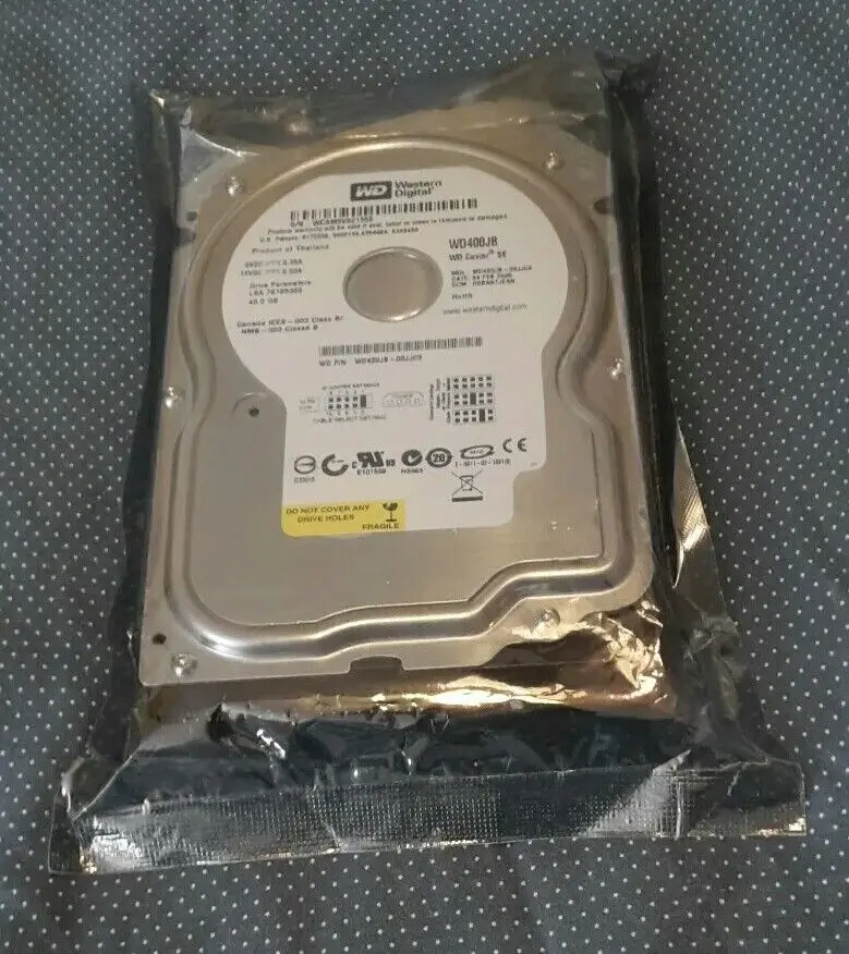 NEW FOR Western Digital 40GB WD400BB 7200RPM PATA IDE 3.5