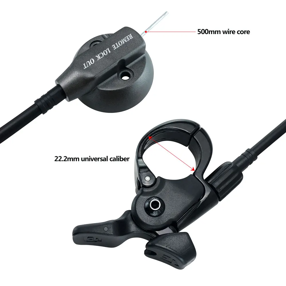 MAGICBROS 26 27.5 29 Inch Bicycle Fork Remote Controller MTB Mountain Bike Fork Hydraulic Air Oil Suspension Wire Remote Lockout view 4