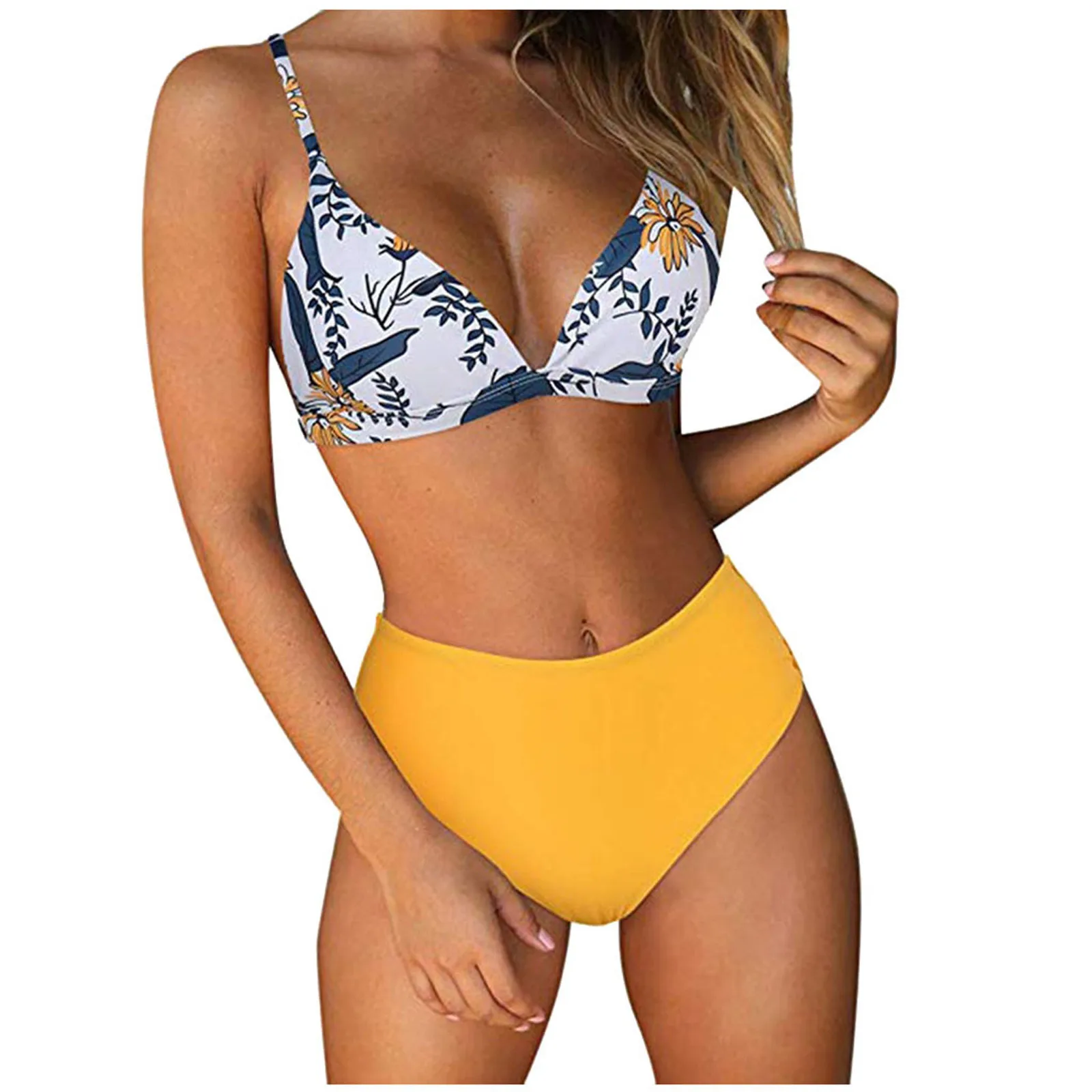 Women Bandeau Padded Push Up Swimsuit Swimwear Beachwear Swimwear Bikini Set