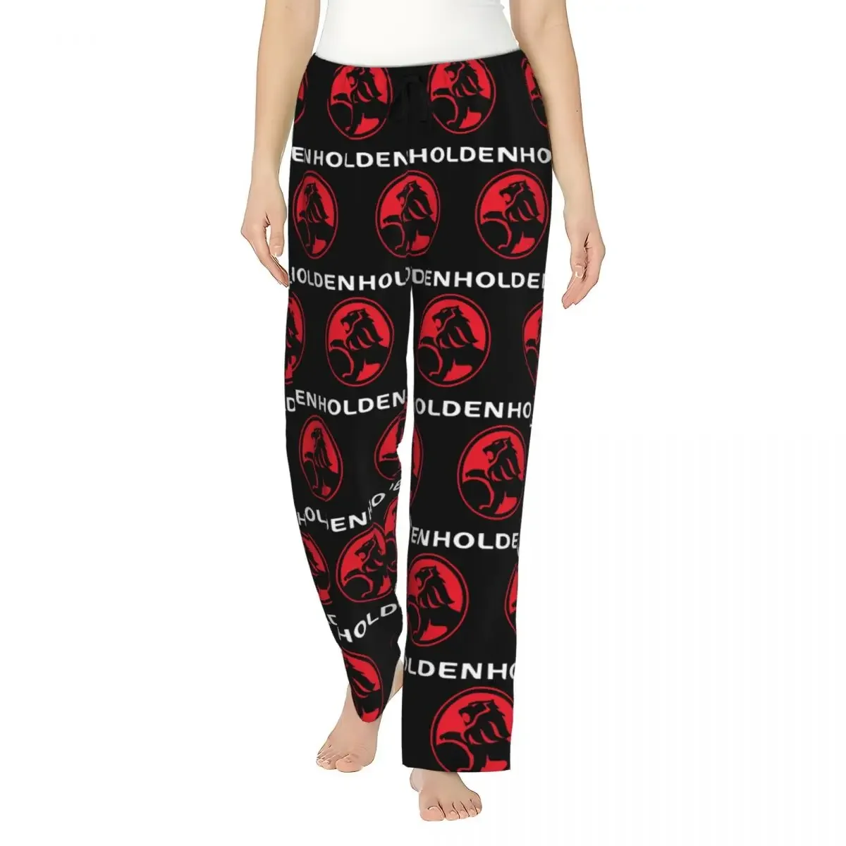 Custom Best Seller Holden Logo Merchandise Women Pajama Pants Lounge Sleep Sleepwear Bottoms with Pockets