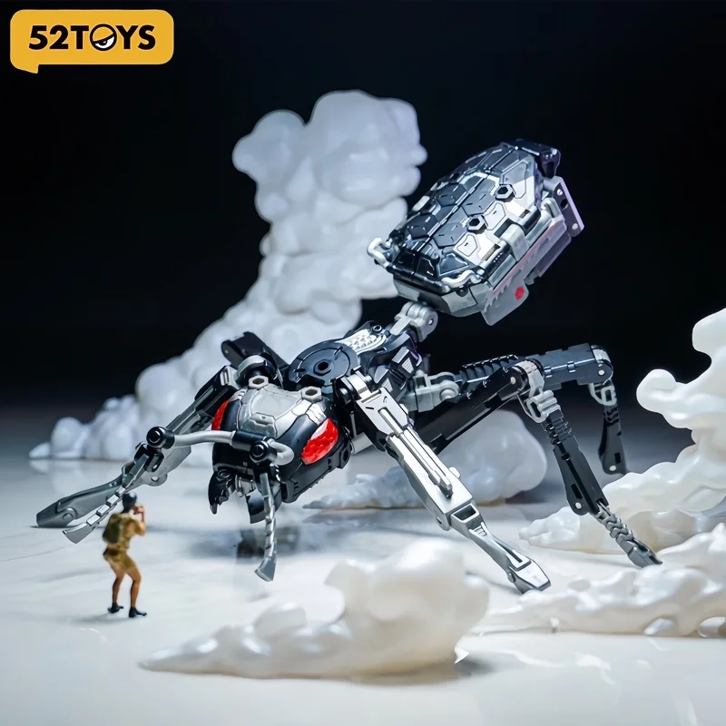 ของแท้ในสต็อก 52TOYS BEASTBOX ซีรีส์ Beast Box ตัวละคร Death Battle Ant National Creation หุ่นยนต์แปลงร่าง ของเล่นโมเดลสุดเทรนดี้ ของขวัญ