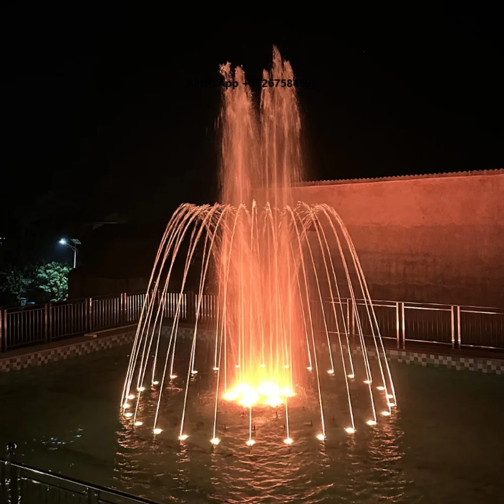 Durable Stainless Steel 304/316 Outdoor Fountain with Modern Customized Design 2-Year Warranty for Courtyard Water Features