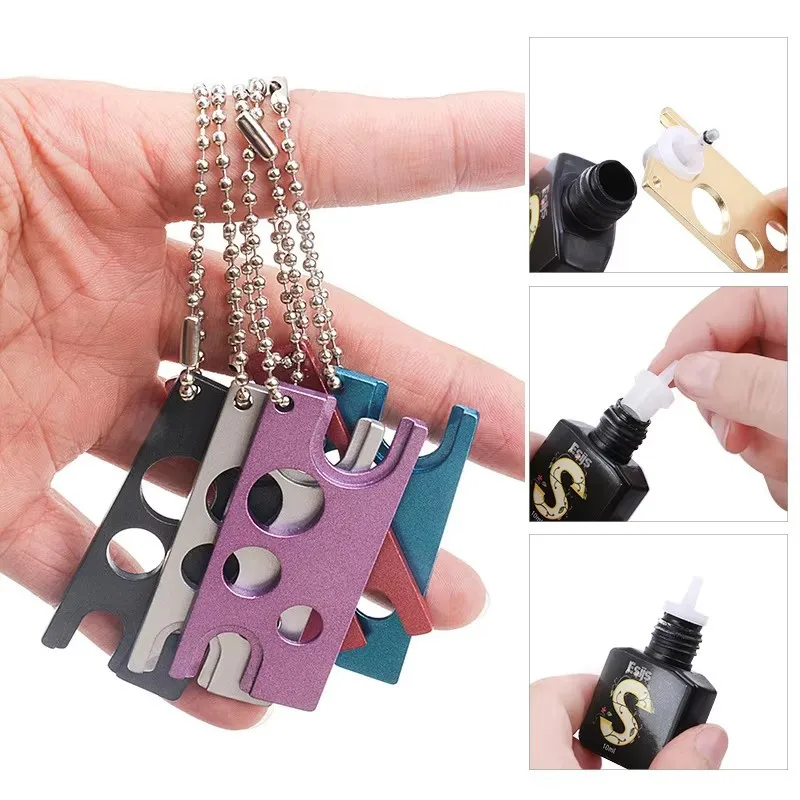Creative Essential Oils Opener Remover for Roller Balls And Caps Bottle Opener Metal Corkscrew Tool Kitchen Gadgets