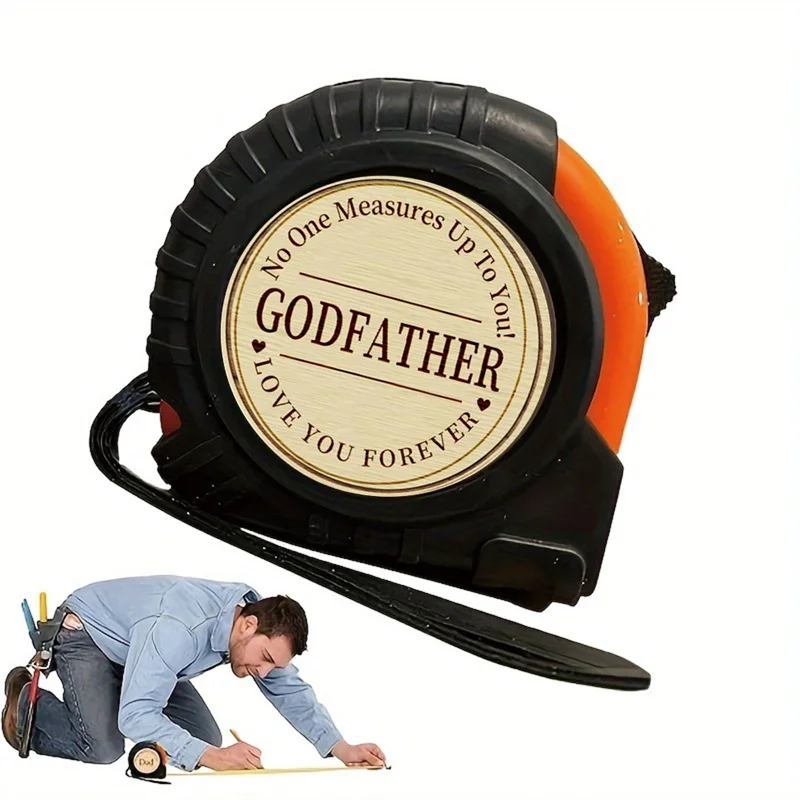 

5M Tape Measure Stainless Steel Measuring Tape Dad Fathers Day Personalized Gifts Measuring Ruler for Carpenter Woodworker Tool