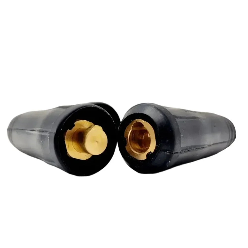 2 Pieces TIG Welding Cable Quick Connectors DKJ35-50 315A Male Female for Stable and Secure Welding Operations