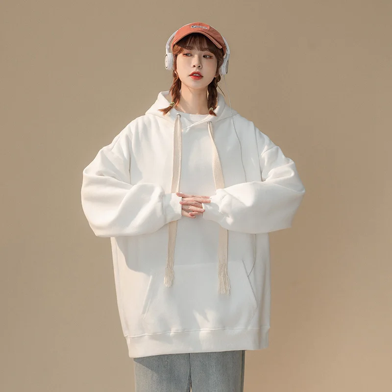 المرأة هوديس البلوز مقنعين قمصان ثقيلة بلون عداء ببطء كم طويل أسود الركض الرجال البلوز الرياضة ملابس الخريف