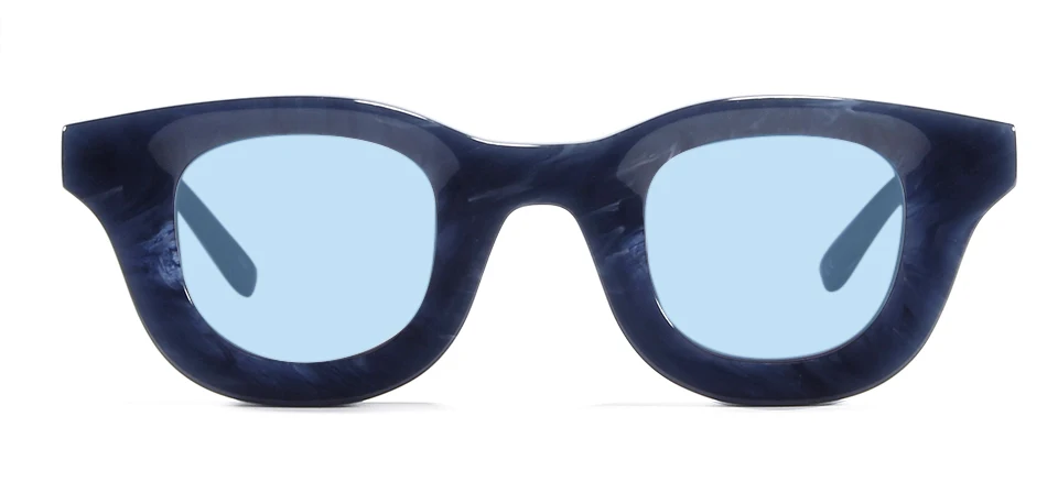Rhud Designer-Sonnenbrille aus Acetat für Damen, Markendesigner, übergroße runde Farbtöne, Thierry Hip-Hop-Stil, Herren-Sonnenbrille, kein Markenlogo – Detail 11