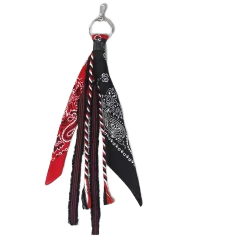 Neue Hip Hop Taille Hosen Kette Hosen Schlüsselanhänger mit Taschentuch Charme Tasche Anhänger Hip Hop Schlüsselanhänger trendige Rucksack Anhänger – Detail 7