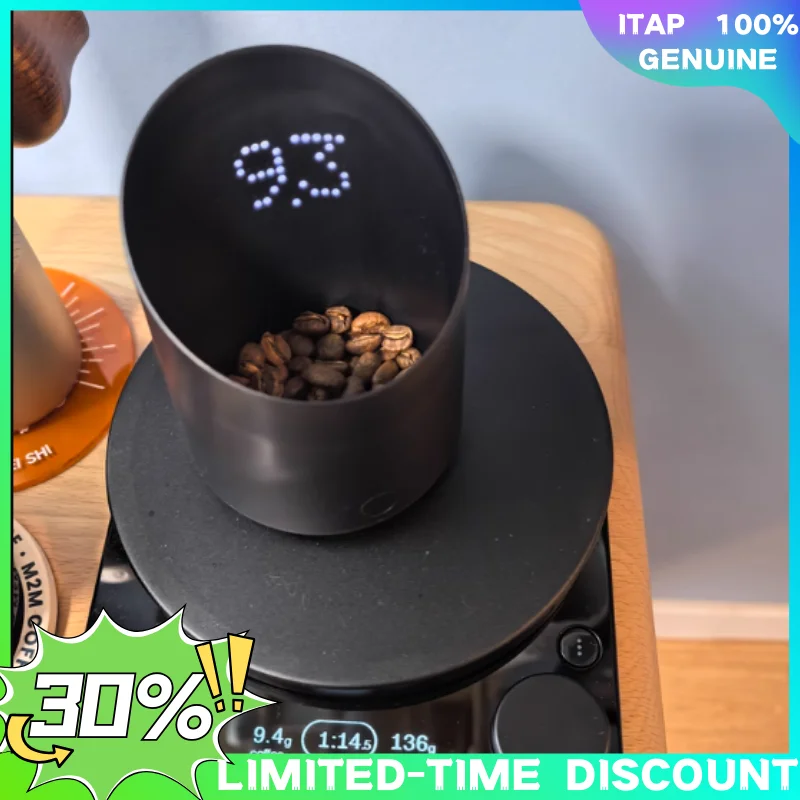 

New Subminimal Coffee Electronic Scale Intelligent Hand Drawn Mini Portable Scale Italian Specific Coffee Bean Weighing Coffee