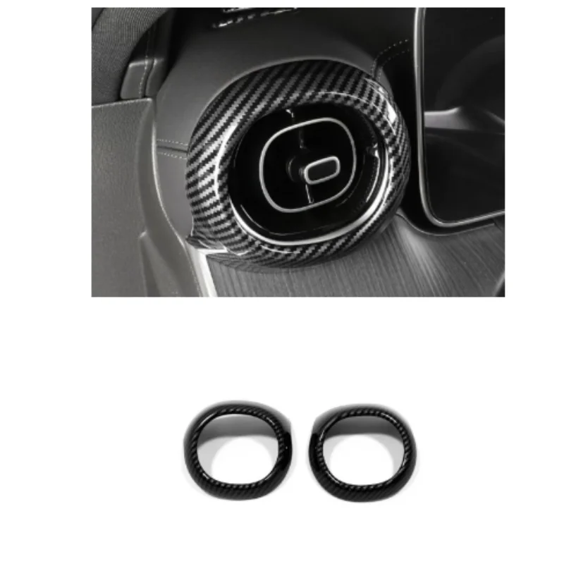 

Suitable for 2018-2022 Mercedes Benz A-Class left and right air outlet decorative frames ABS car accessories