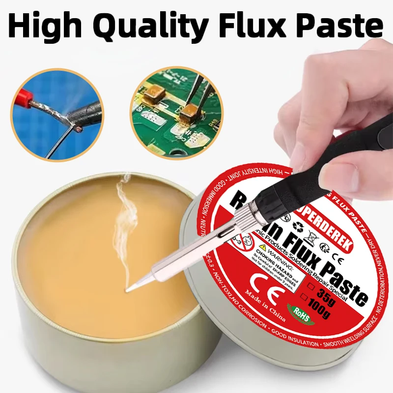 

35g-300g Solder Paste Rosin Flux Lead-free Welding Flux Iron Repair Welding Paste Soldering Tin Soldering Oil Soldering Flux