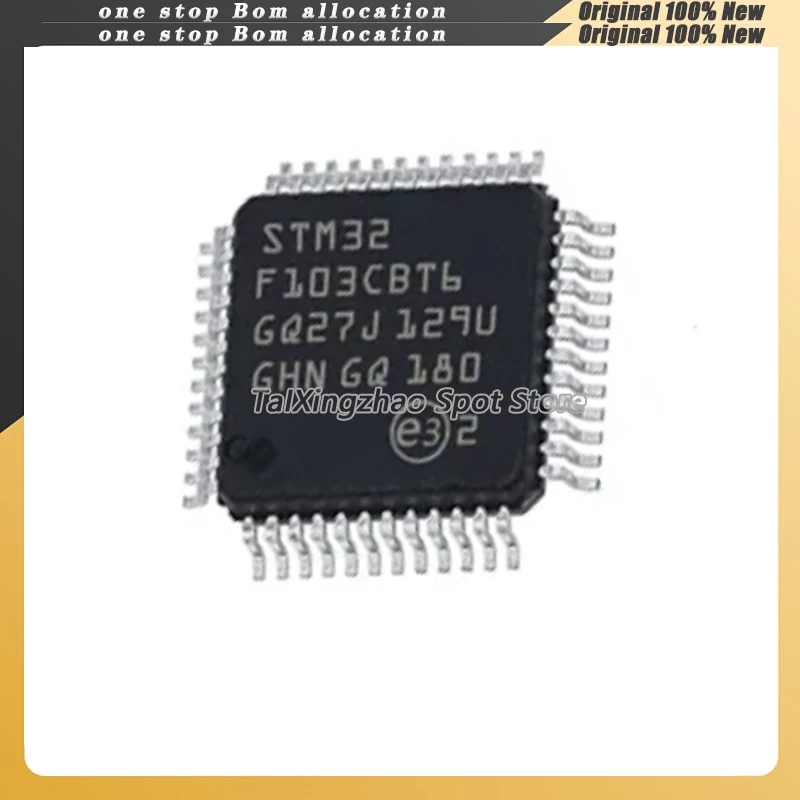

20 шт./лот, 100% новый оригинальный STM32F103C8T6 STM32F103 M32F13C8T6 LQFP-48
