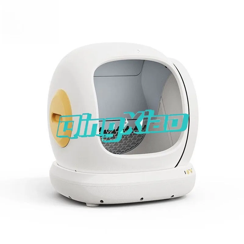 

Intelligent Automatic Cat Litter Box With Air Purification Extra Large Closed Anti Splash Self Cleaning Electric Toilet