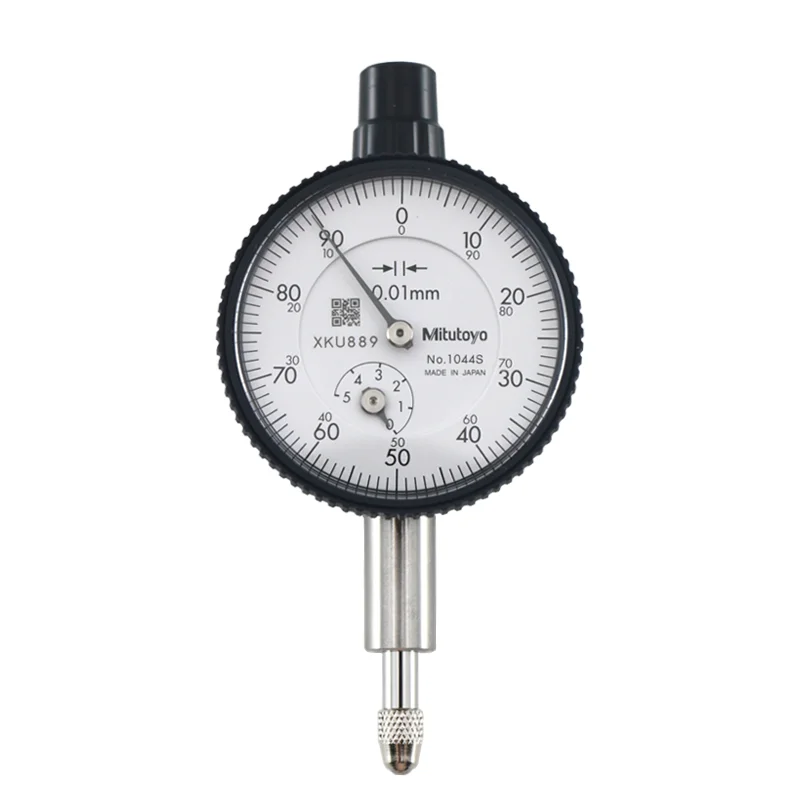 Mitutoyo Dial Indicators,Measuring Range 0-5mm/0.01mm 1044SB NEW CODE 1044AB, Compact Type-Small Diameter