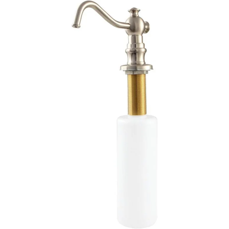 

SD7608 Vintage Soap Dispenser, Brushed Nickel,10-1/4"