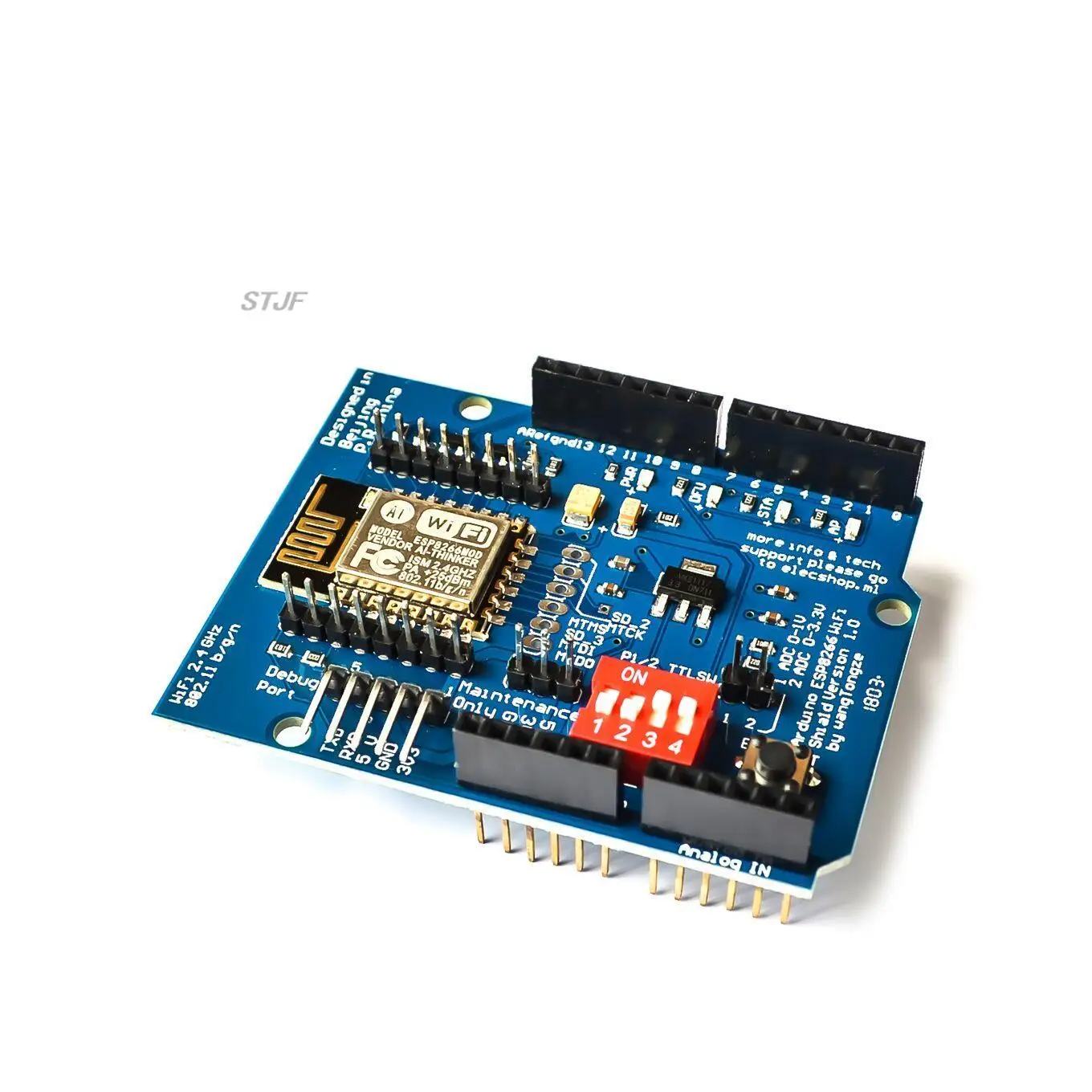 arduino-mega-uno-r3モジュール-mega-33v-5v-ttlインターフェース-esp8266-esp-12-esp-12e-uart-wifi-ワイヤレスシールド開発ボード
