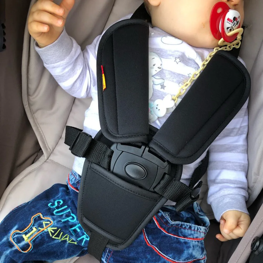 Imagem -03 - Capa de Ombro Carrinho de Bebê Arnês para Cinto Carrinho de Bebê Pram com Proteção de Cesta Cinto de Segurança para Virilha