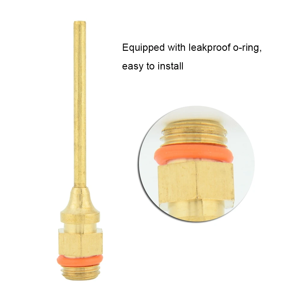Geevorks Large Diameter Hot Melt Glue Gun Nozzle 1.5 * 70mm Jewelry Tools Accessory Hot Melt Glue Gun Nozzle Glue Gun Nozzle
