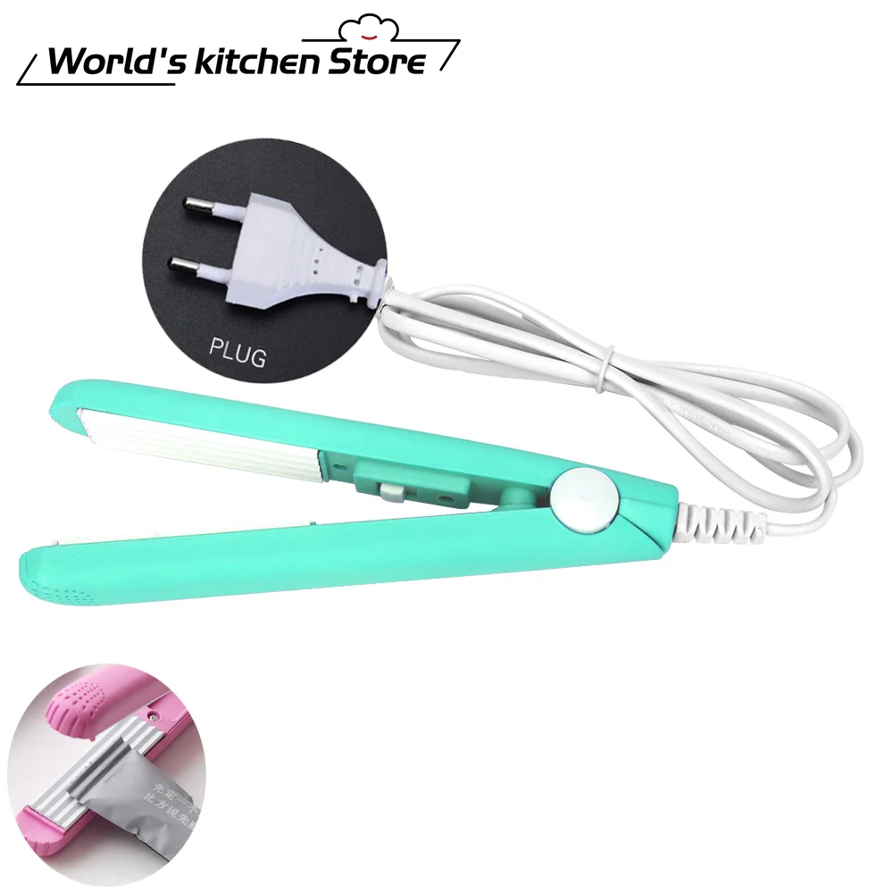 Accesorios de cocina para el hogar, piezas de electrodomésticos Life, Mini sellado al vacío de alimentos portátil, sellador de impulso de plástico, Clips para bolsas de mano