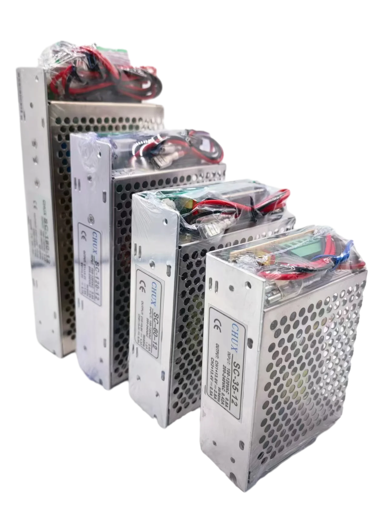 CHUX Universal UPS Charge Type 35W 60W 120W 180W Switching Power Supply 12V 24V AC DC Battery charger LED Power Supplies