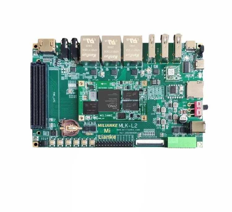 

Milinker MLK L2 CZ06: Xilinx Zynq-7020 FPGA Board with Dual-Core ARM, Linux, Ethernet & WiFi