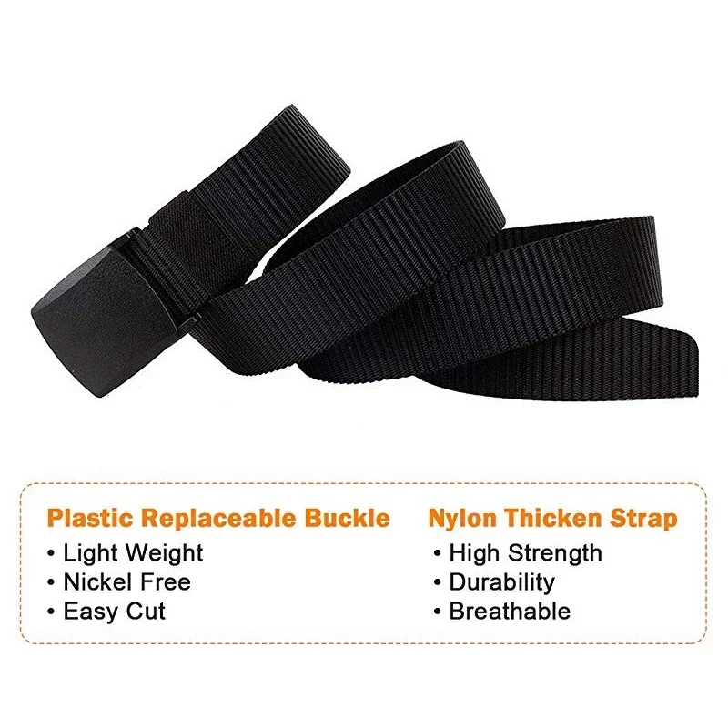Ceinture en Nylon à boucle automatique militaire classique unisexe grande taille LONG 170 160 150 140 130cm hommes femmes ceinture en toile tactique extérieure