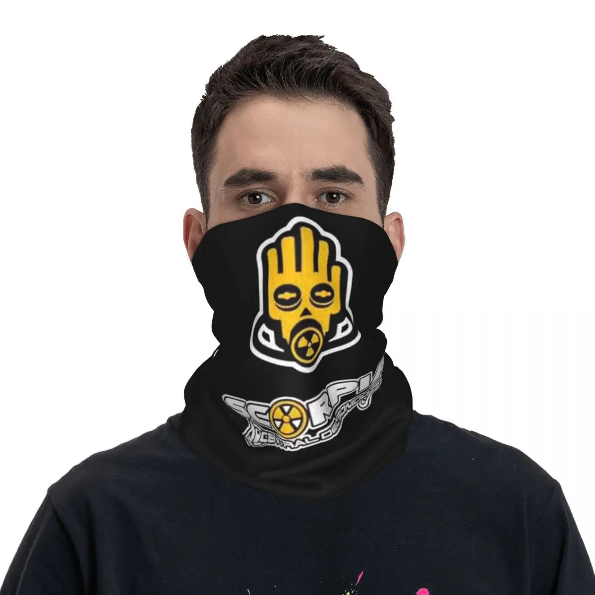 Scorpia-Bandana Central Del Sonido para adultos, bufanda mágica estampada, diadema cálida para correr, Unisex, a prueba de viento